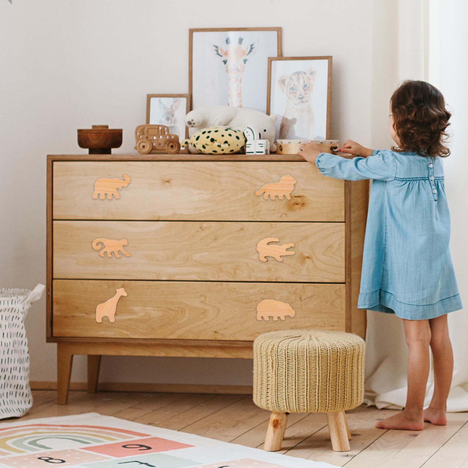 white christmas dresses Safari Animal Drawer Handles – Wood and Whistles