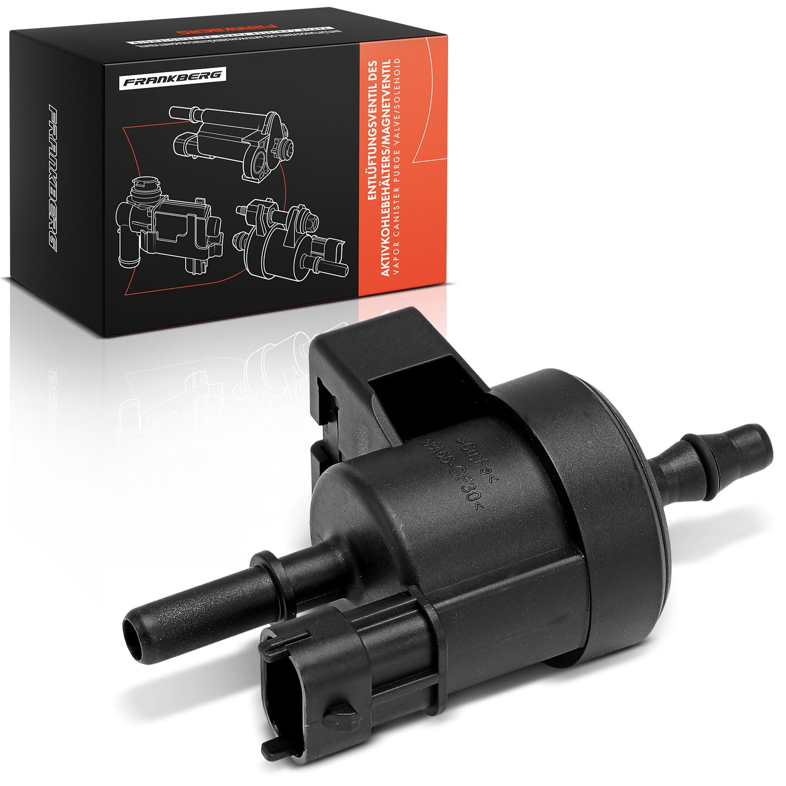 Frankberg Válvula de Ventilación Válvula de Ventilación del depósito 2 Polos Gasolina Compatible con Mokka/Mokka X J13 1.4L Adam M13 Cascada W13 Corsa E Astra J Berlina Insignia A Replace# 55576071