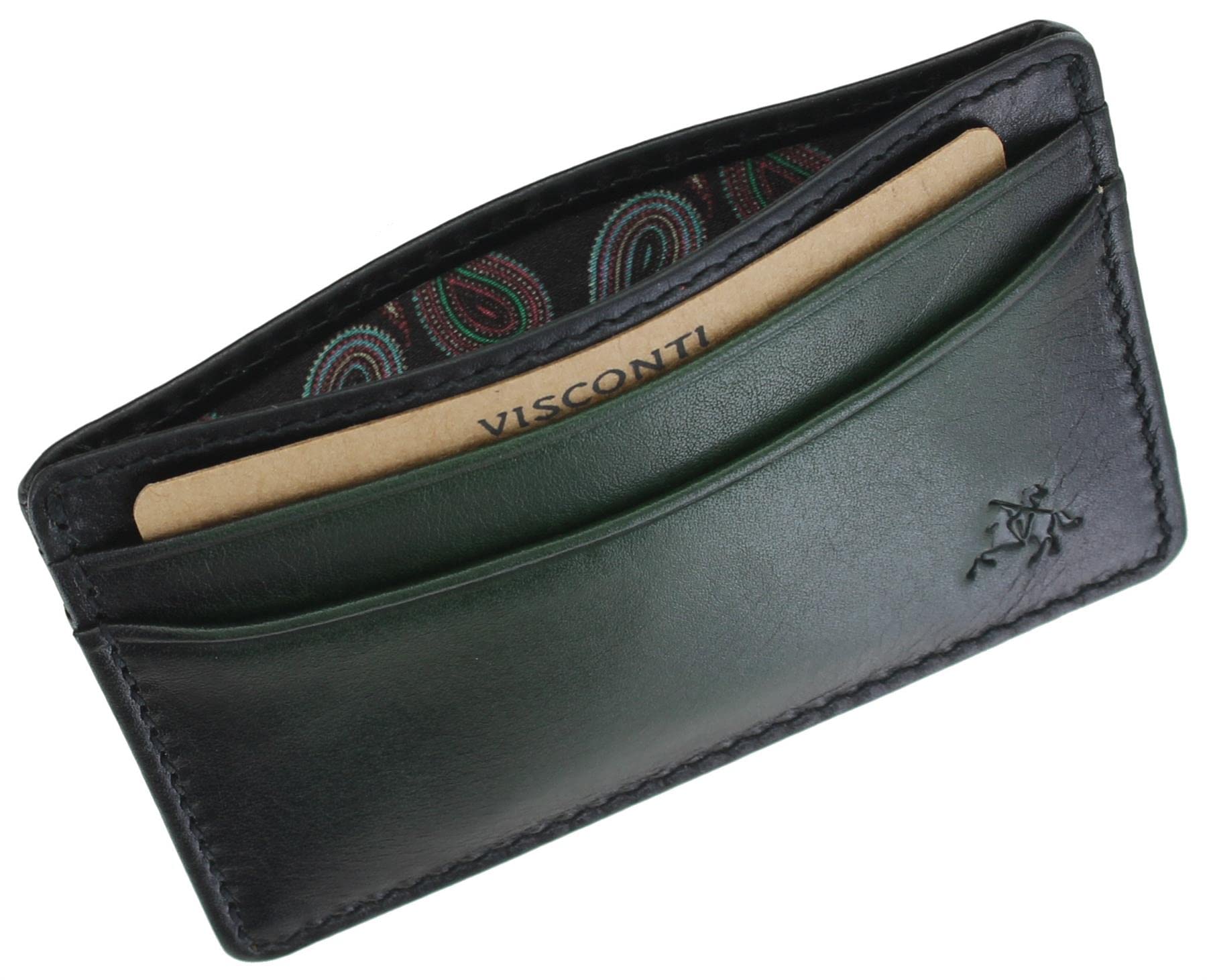 VISCONTI Atelier Collection Evan Kreditkartenetui aus Leder RFID-blockierend AT54