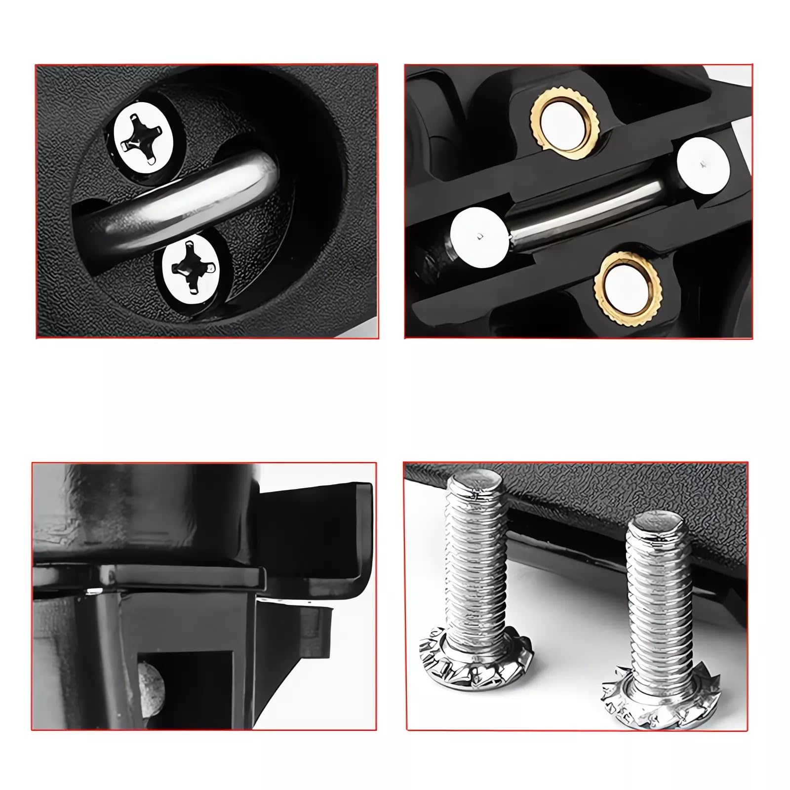 Ultra Premium Retractable Truck Bed Tie Down Anchors For 1999-2013 GMC Sierra 2500HD - 2-Pack