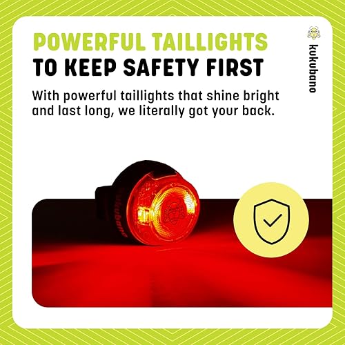 Miniatura 6 de LED Bike Light Set, USB Rechargeable Headlight and Taillight, Waterproof for E-Bikes, Scooters, and Mountain Bikes