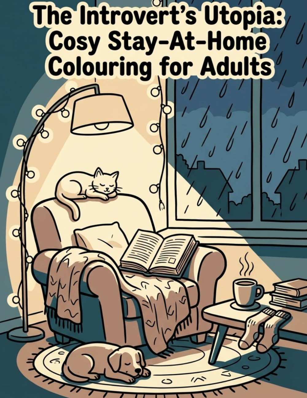 The Introvert’s Utopia: Cosy Stay-At-Home Colouring for Adults