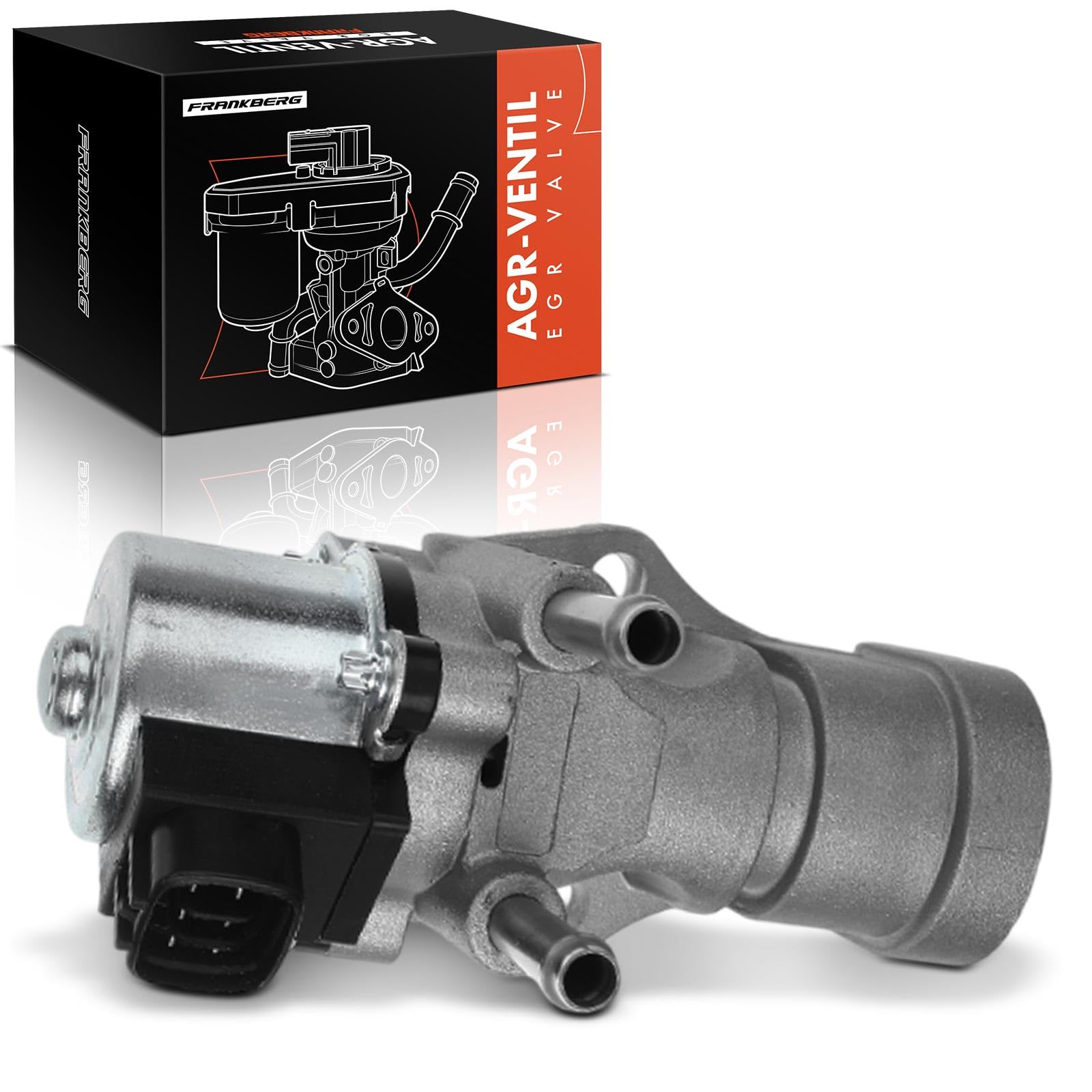Frankberg Válvula EGR de 6 Polos 2562027090 | Compatible con: Urbanización C.o.r.o.l.l.a E12, A.v.e.n.s.i.s T25, C.o.r.o.l.l.a E12, C.o.r.o.l.l.a Sedán E12