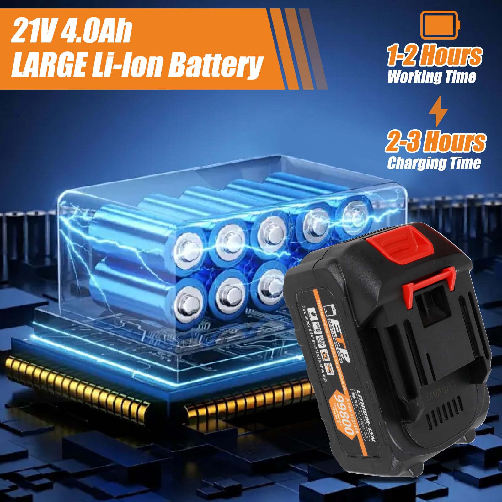 Mini motosierra de 8 y 6 pulgadas, motosierra eléctrica mejorada sin escobillas con engrasador automático, motosierras eléctricas portátiles inalámbricas de mano para cortar árboles de madera, con 2