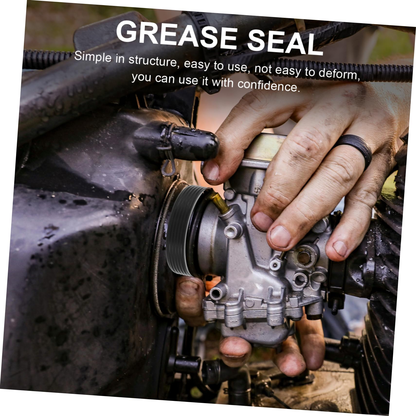 Beatifufu Seal Installer Crank Set Tool Sprayer Engine Tool Axle Hub Grease Seals 25 * 35 * 8 for 168f-170