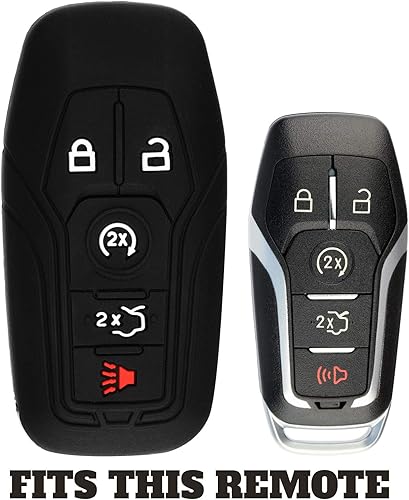 Miniatura 3 de KeyGuardz - Carcasa de goma suave para Ford Lincoln M3N-A2C31243800