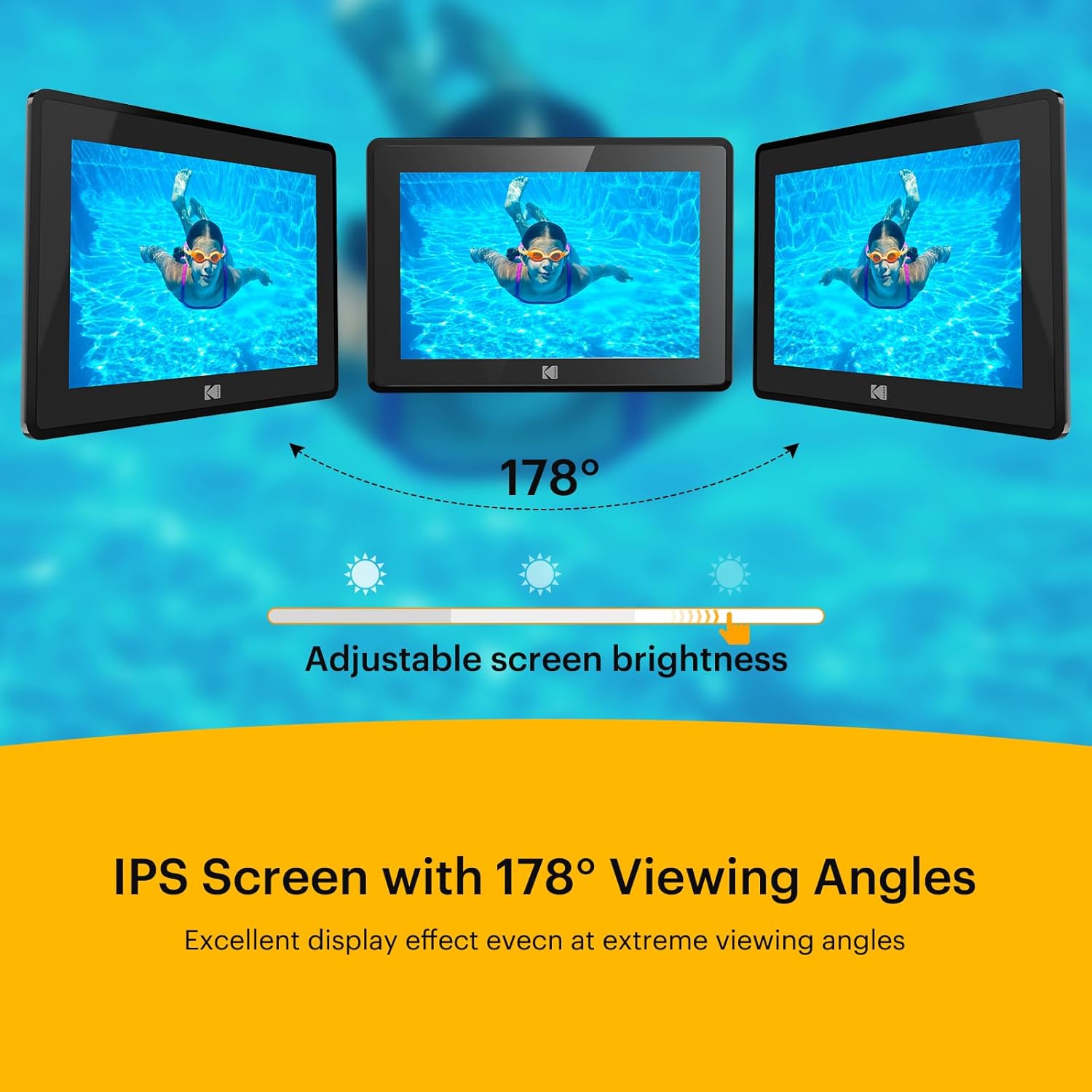 KODAK 10.1 Inch WiFi Digital Picture Frame,