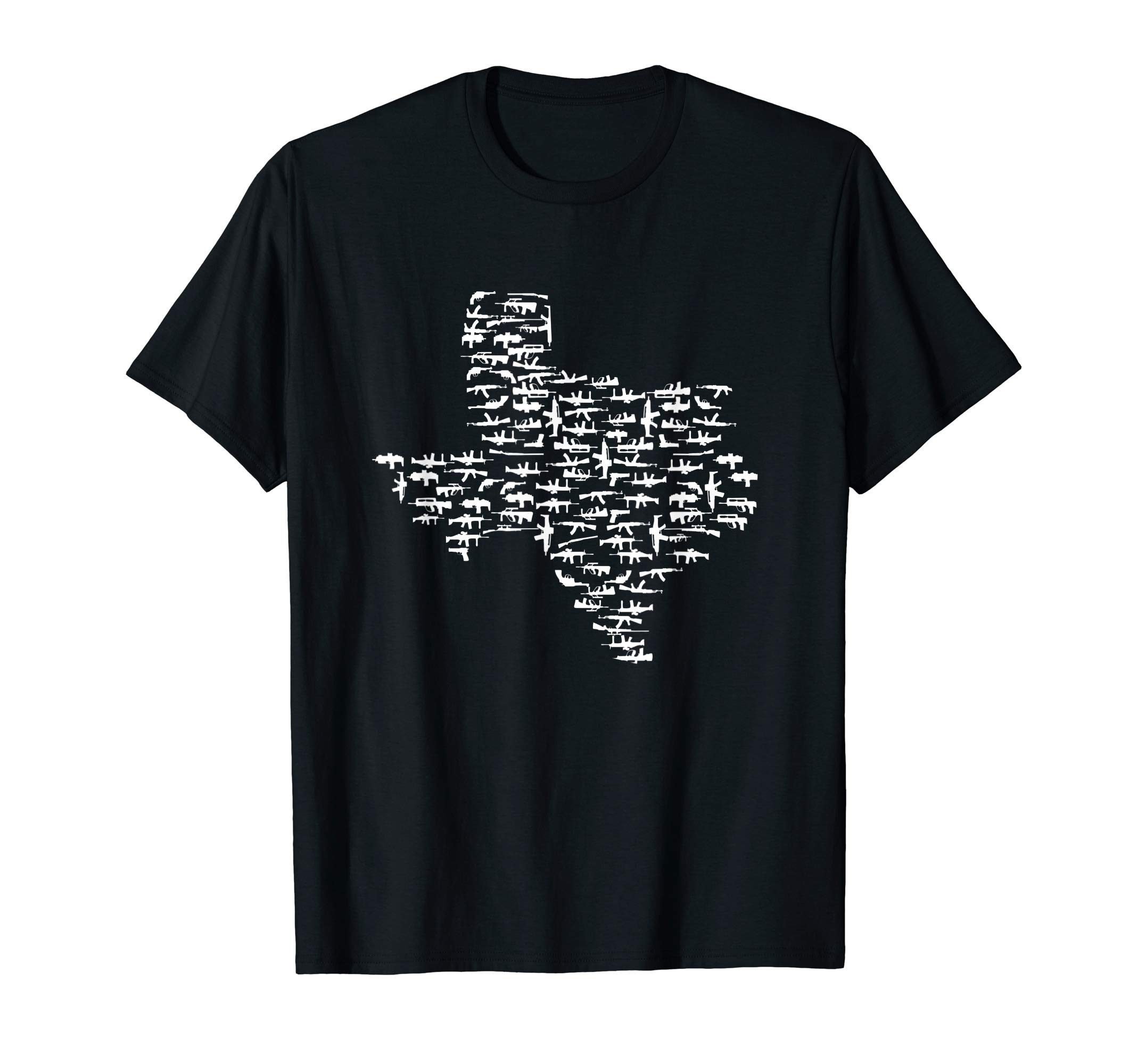 State of Texas Made out of Guns T-ShirtOEKO-TEX STANDARD 100