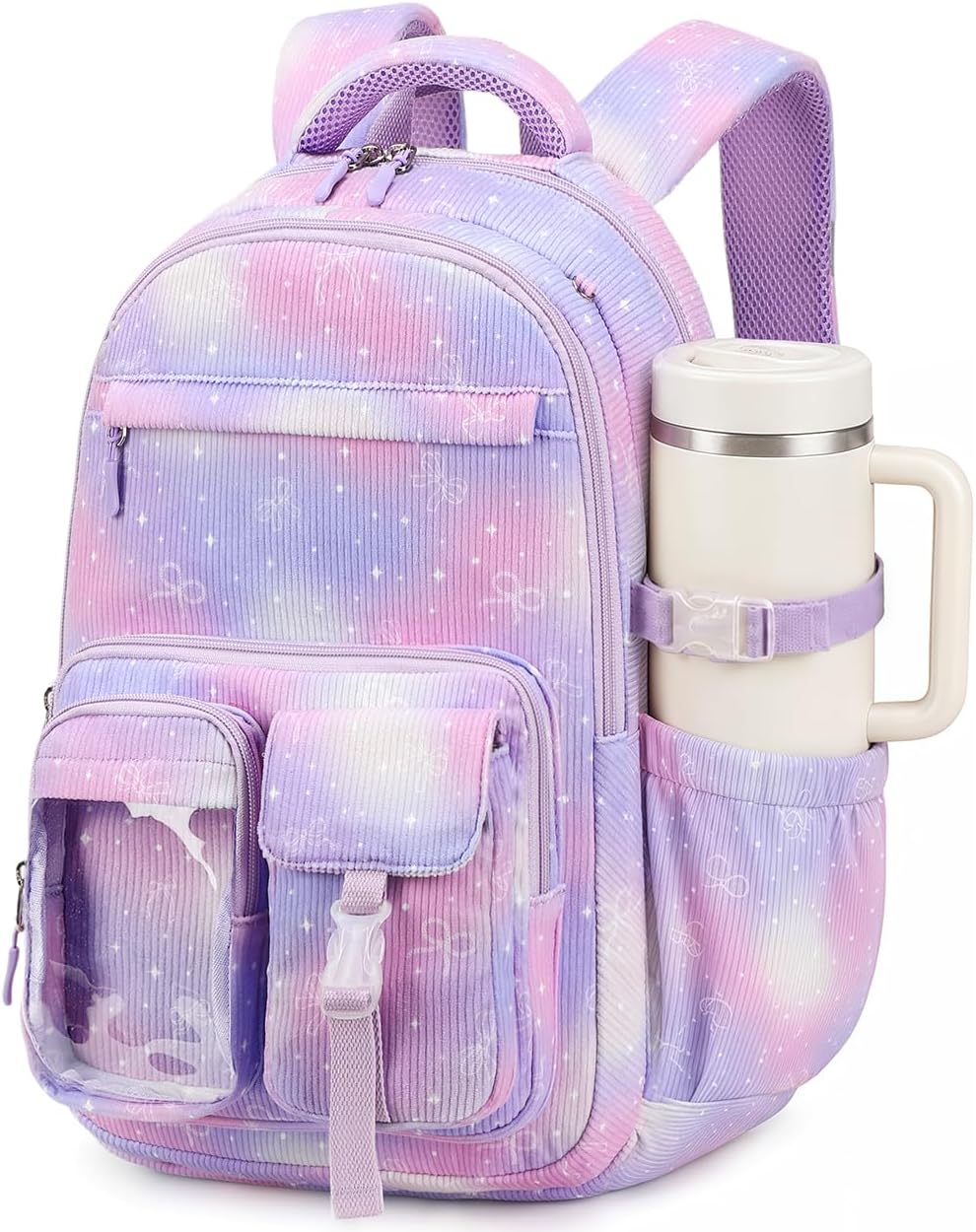 Btoop Kids Backpack Girls Cute Corduroy