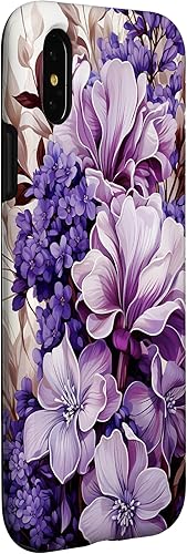 Miniatura 9 de Funda para iPhone 12 mini Lavender Floral Purple Flower