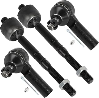SCITOO 4pcs Front Suspension Kit Inner Outer Tie Rod End Fit 2010-2012 For Ford Escape 2010-2011 For Mazda Tribute For Mercury Mariner