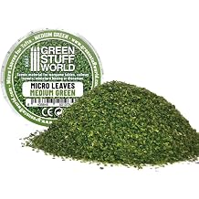 Greenstuff World Micro Leaf Medium Green Scenery Material GSWD-10607