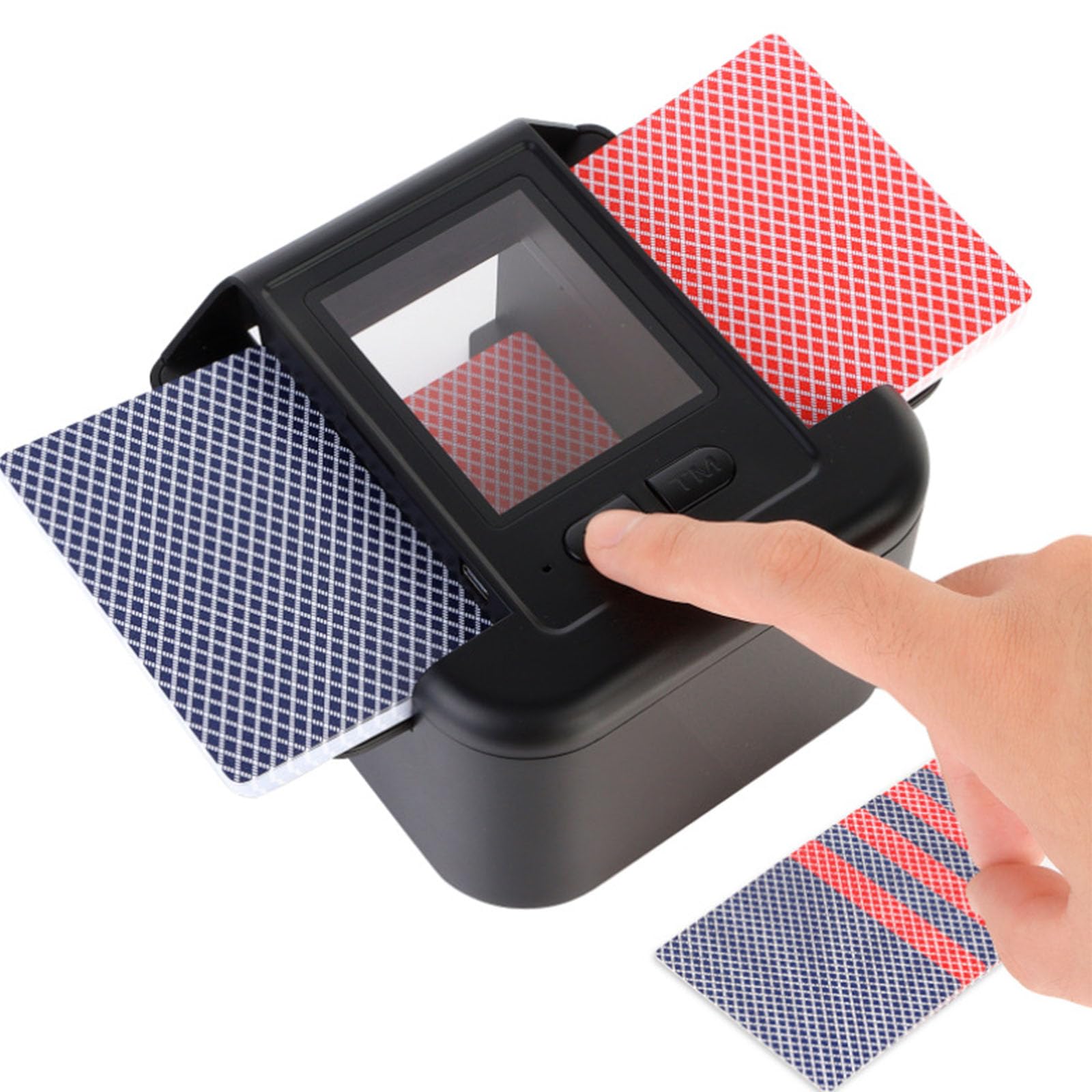 Barajador automático de tarjetas recargable de 2000 MHA, para mejorar el juego de juegos