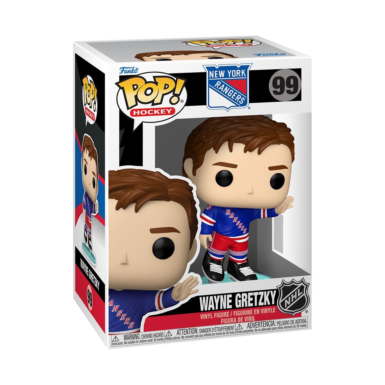 Funko POP! NHL Legends: Wayne Gretzky (New York Rangers)