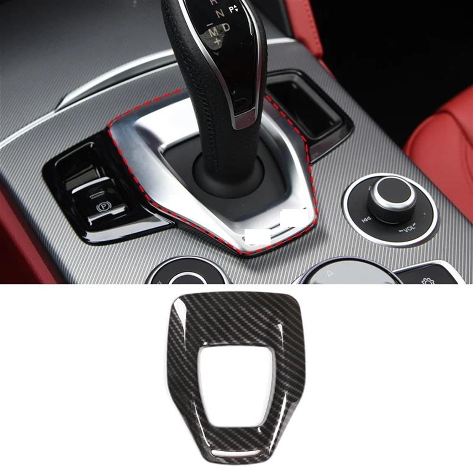 DIYUCAR Cubierta De Plástico ABS Para Panel De Cambio De Marchas Para