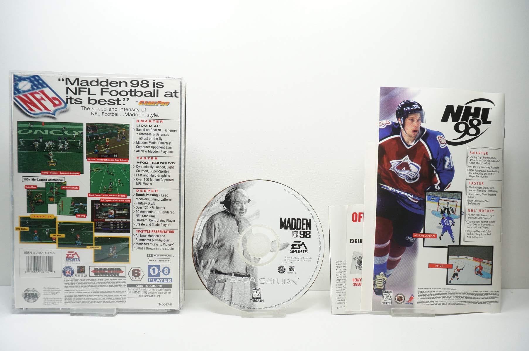 Amazon.com: MADDEN NFL 98 (Sega Saturn) : Video Games