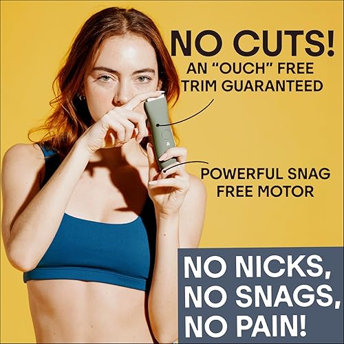 Miniatura 6 de MERIDIAN The Trimmer Premium - Recortadora de vello corporal y afeitadora eléctrica para hombres y mujeres para vello púbico, pecho, piernas y línea