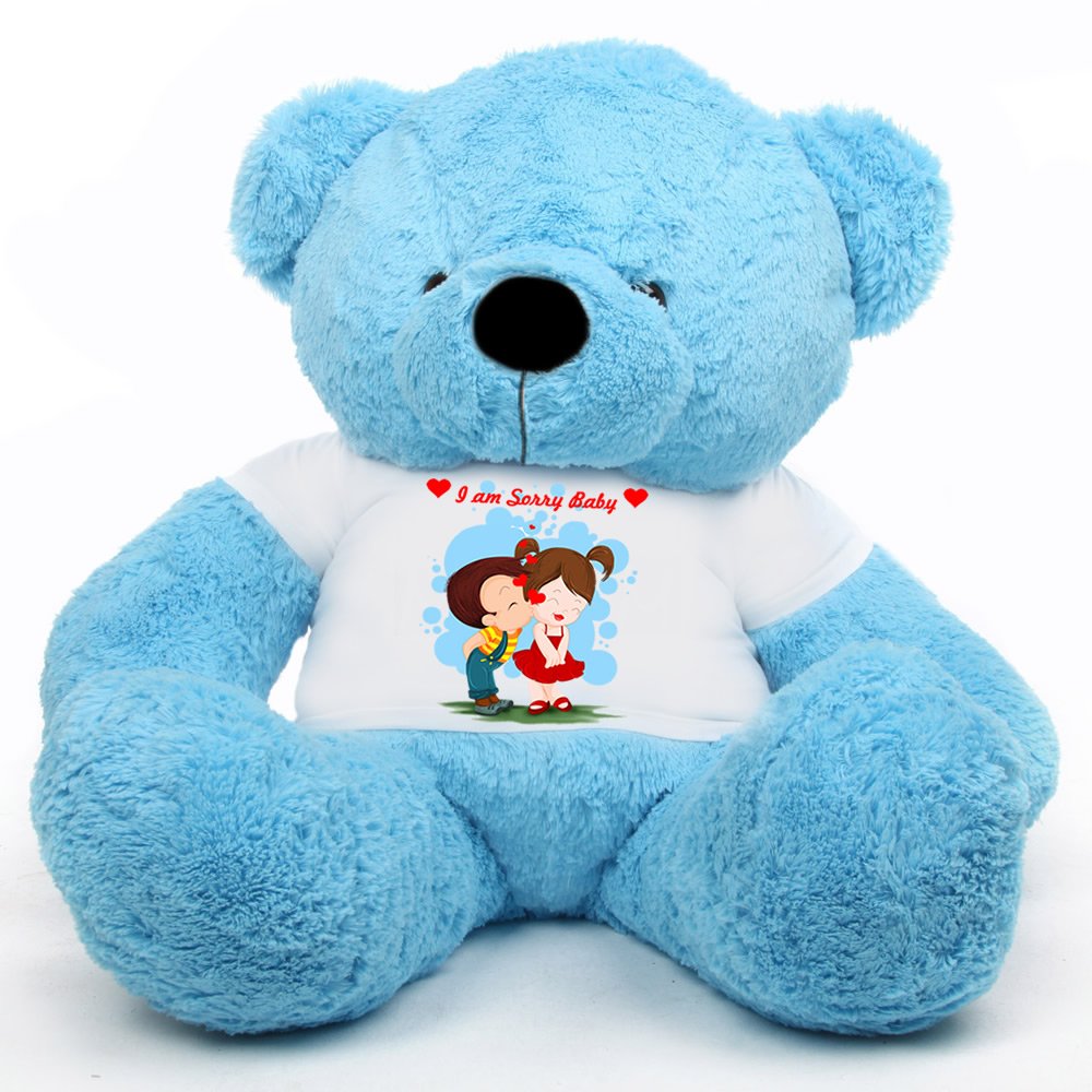 Teddy bear wearing t shirt Clearance