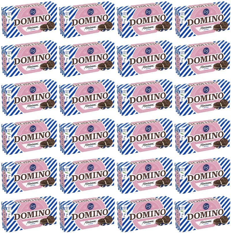 Fazer Domino Marianne Toffee Biscuits 24 Kisten mit 350 g 295,2oz