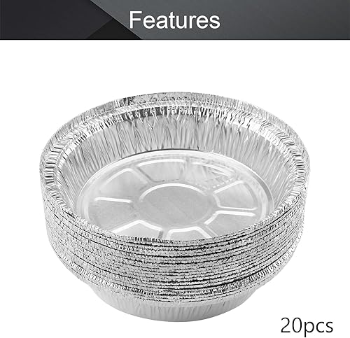 Vista 223 de Othmro Latas redondas de aluminio para tapas de metal, con tapa de rosca de 2.0 fl oz/2 onzas, 2.677 x 0.984 in (D* H) contenedores de aluminio