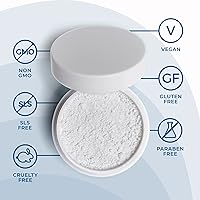 Vista 3 de White Birch Polvo de carbón blanco activado, carbón profesional para blanquear los dientes, cuidado bucal natural y sin flúor