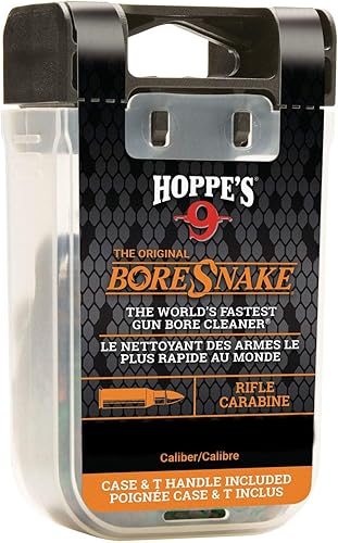 Miniatura 2 de Hoppe's, Boresnake Den Rifle with Den and T-Handle, Rifle Cleaner