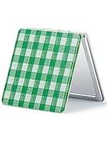 Vista 11 de Omiro - Espejo compacto, PU brillante. Ampliación 1x/3x, ultra portátil para llevar en el bolso (rosa)