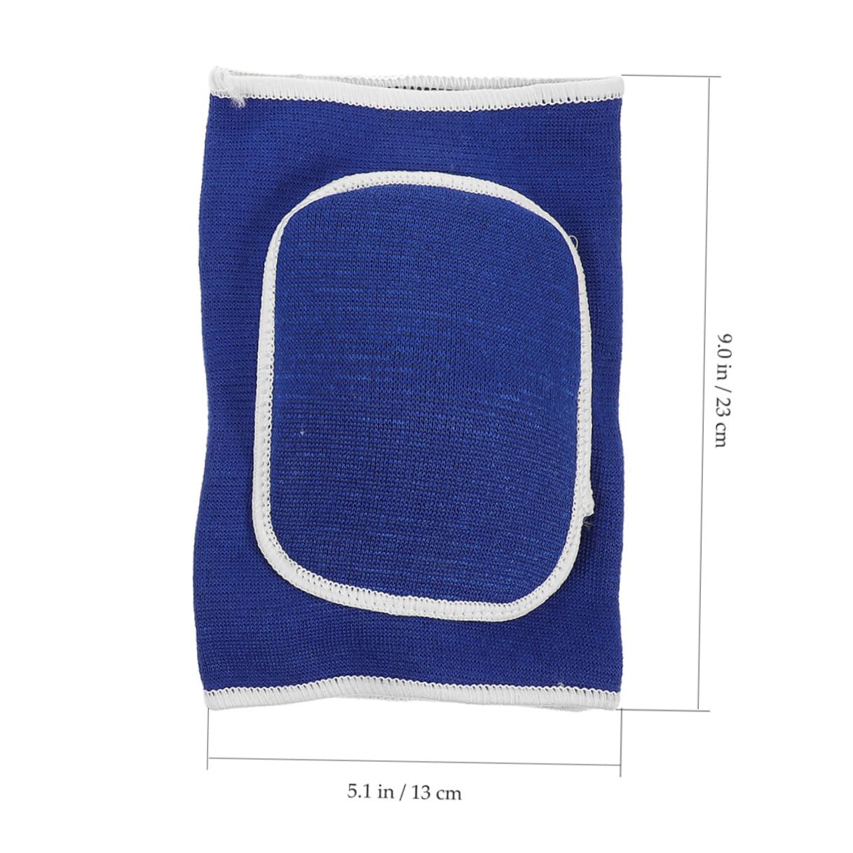 Mikinona Thick Sponge Knee Pads 2 Pairs Shockproof Knee Protectors for Basketball Soccer Skating Dance Fitness Training