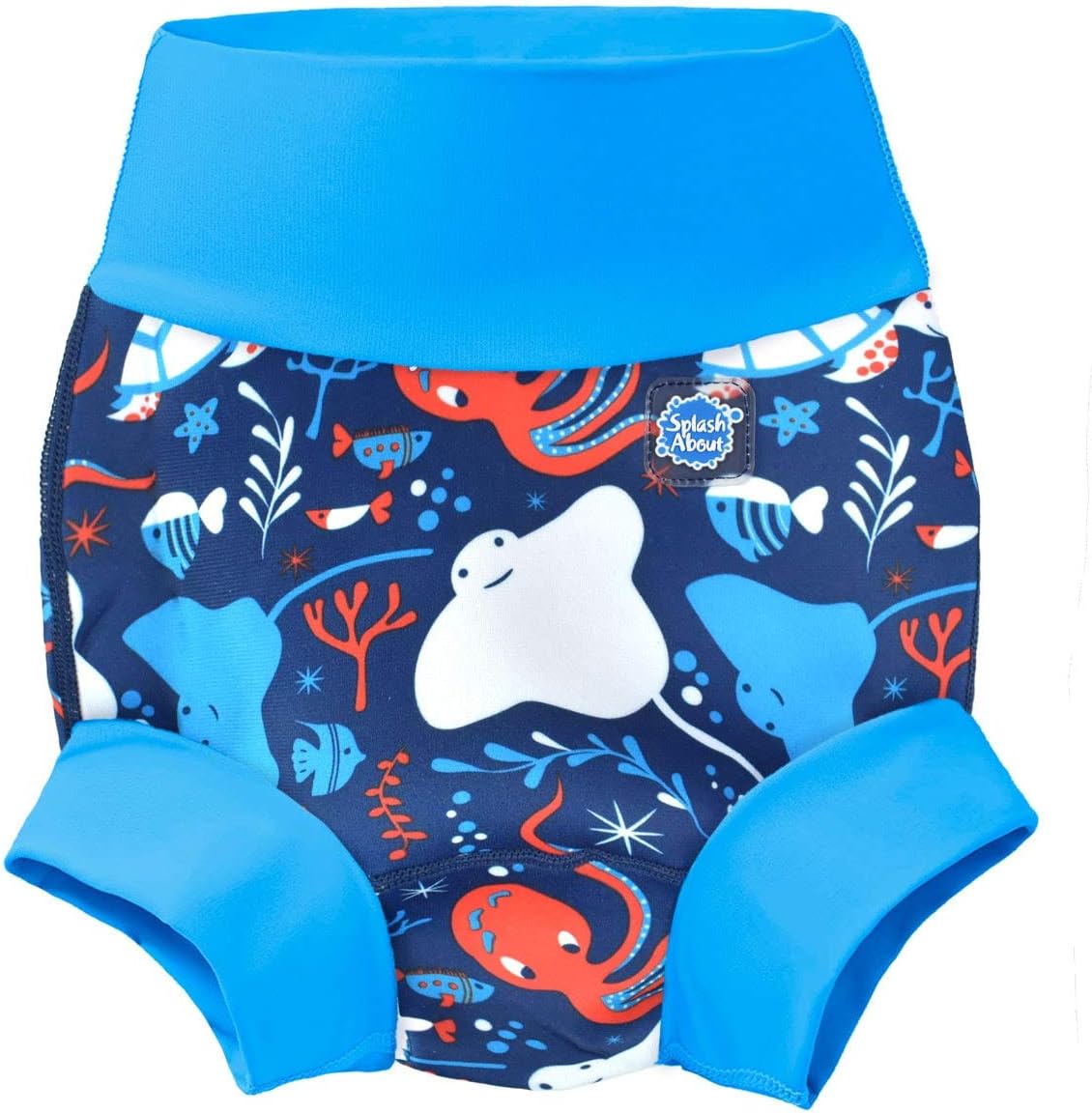 Splash About Happy Nappy Reusable Swim Diaper, Under the Sea, 12-24 Month