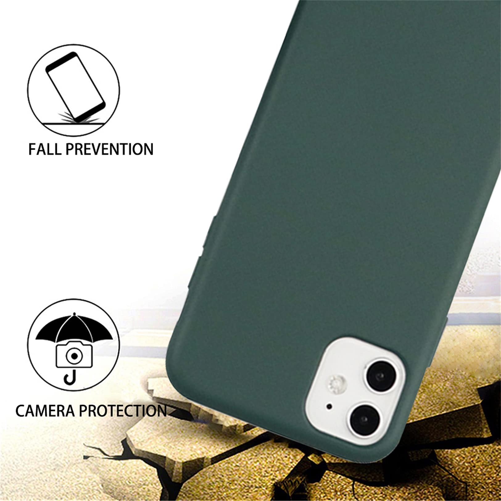 Custodia Con Cordino Da Collo Per IPhone 13 Pro, In Silicone Liquido, Con Cinturino Regolabile, Vari Colori (blu Zaffiro) - 3