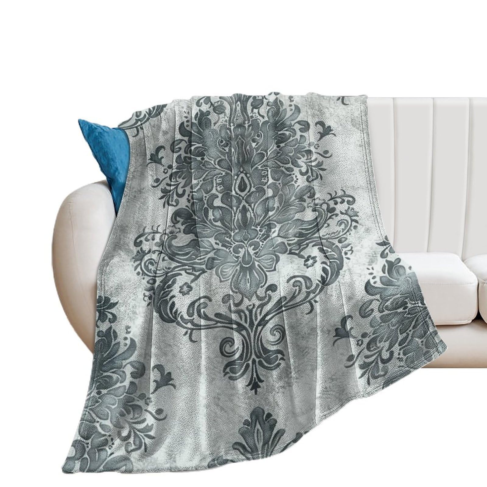 Couverture chinoiserie douce 153x203cm, le cadeau chaud idéal
