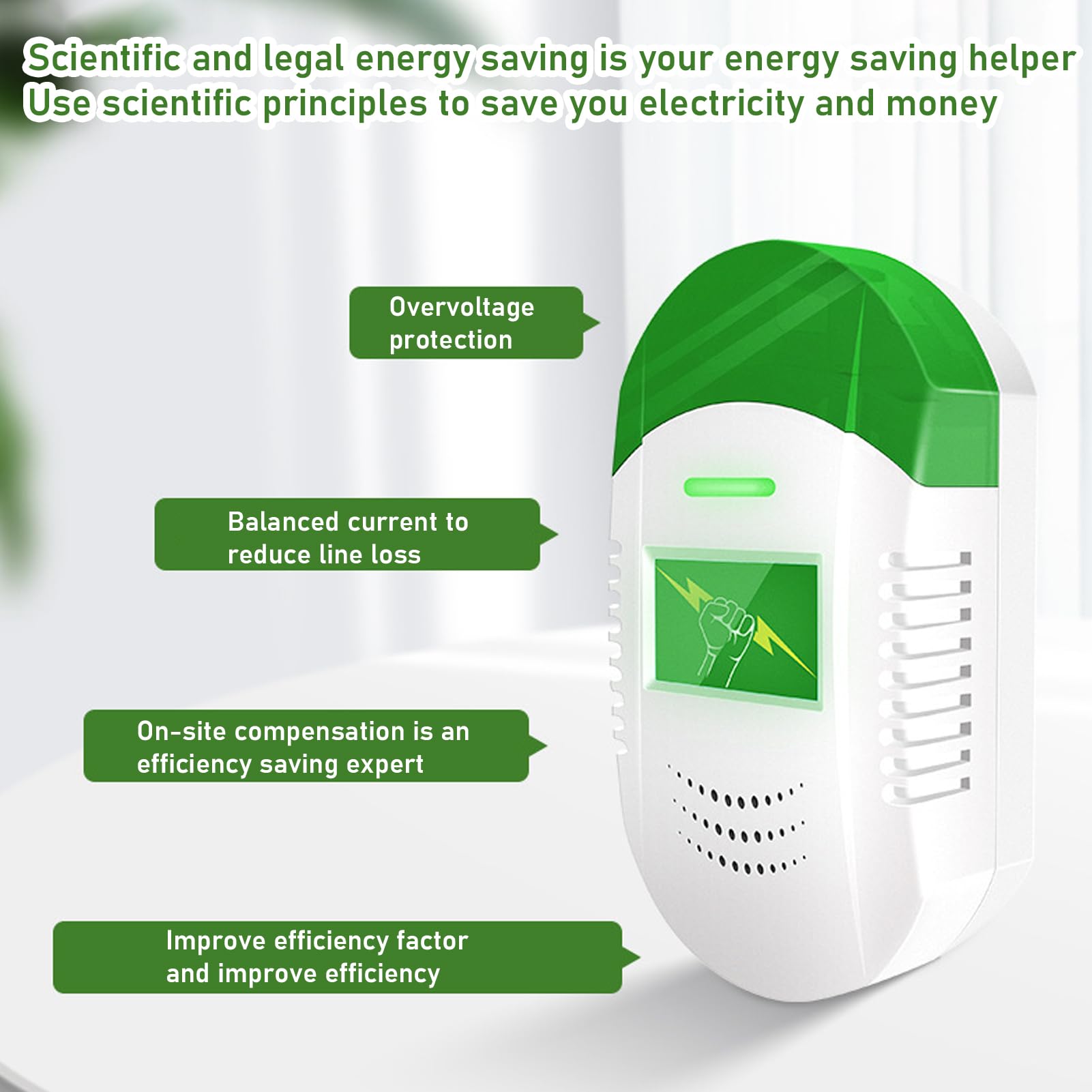 Energiespargerät - Elektrisches Stabilisator, energiesparend | Stromsparend, Stop-Watt-Gerät, kompaktes Energiespargerät, A-Tool