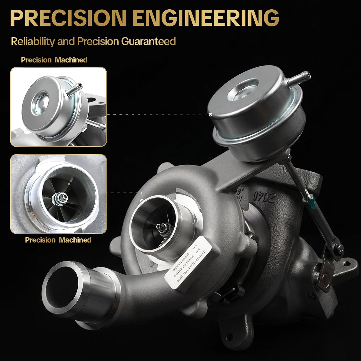 Left & Right Twin Turbocharger Kit Fits for 2013-2019 Ford Explorer/Police Interceptor 3.5L for 2010-2019 Flex 3.5L for 2010-2019 Taurus SHO Sedan for 2010-2016 Lincoln MKS for 2010-2019 MKT 3.5L