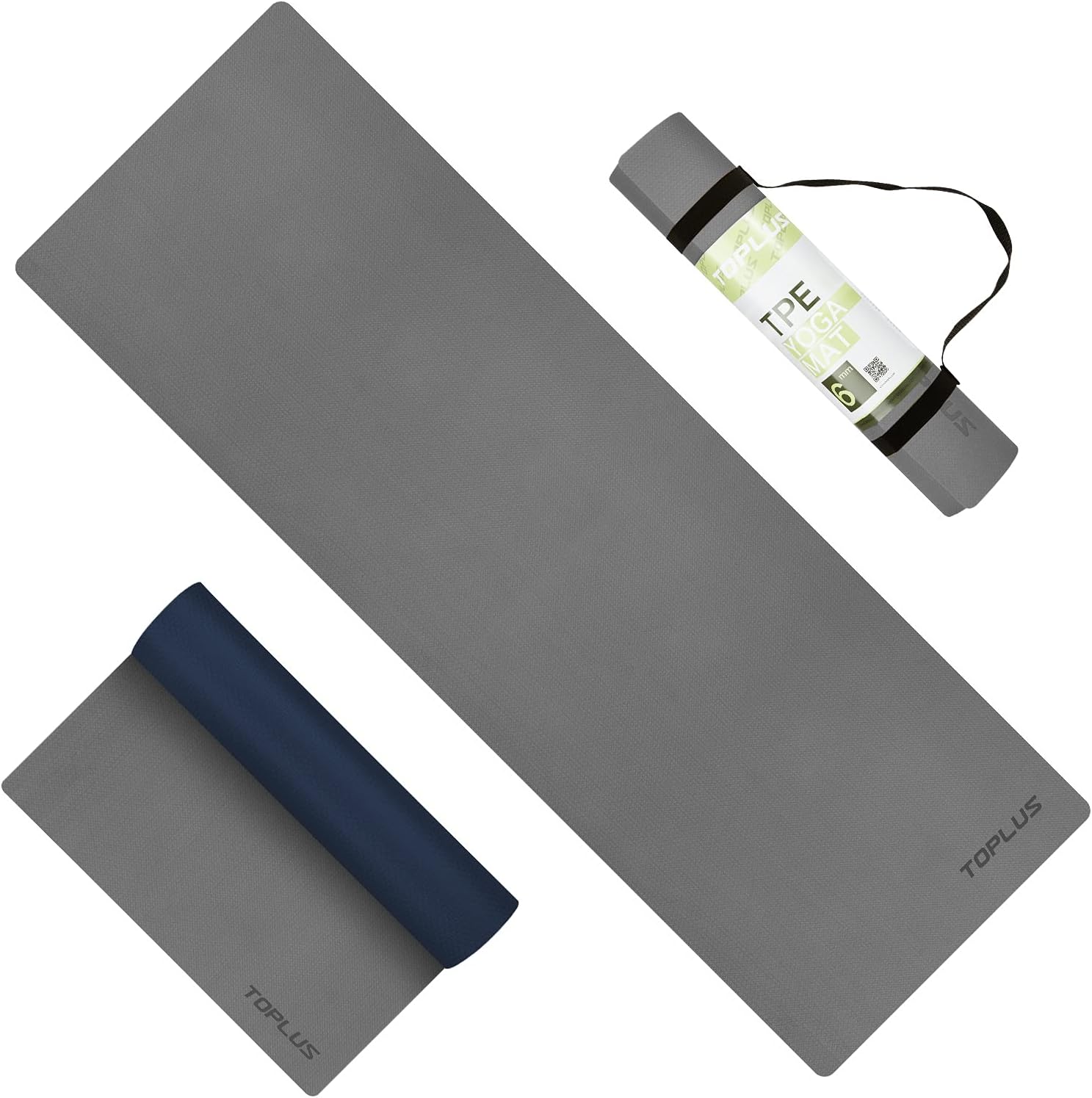 Travel Yoga Mat Eco Friendly Fitness Exercise Mat Sweat Absorbent Anti Slip, High-Grade Natural Suede for Travel, Yoga and Pilates