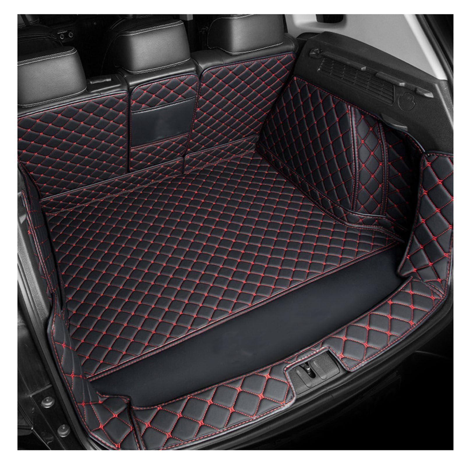 MRFDESC Car Leather Trunk Mat Boot Liner for MG MG4 EV XPower 2023-2024-2026 Car Boot Cargo Liners Protector Interior Accessories,B