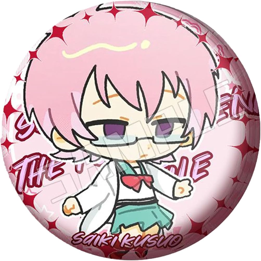 Amazon.co.jp: [HESHI] 斉木楠雄のΨ難 周辺 缶バッジ 9枚セット