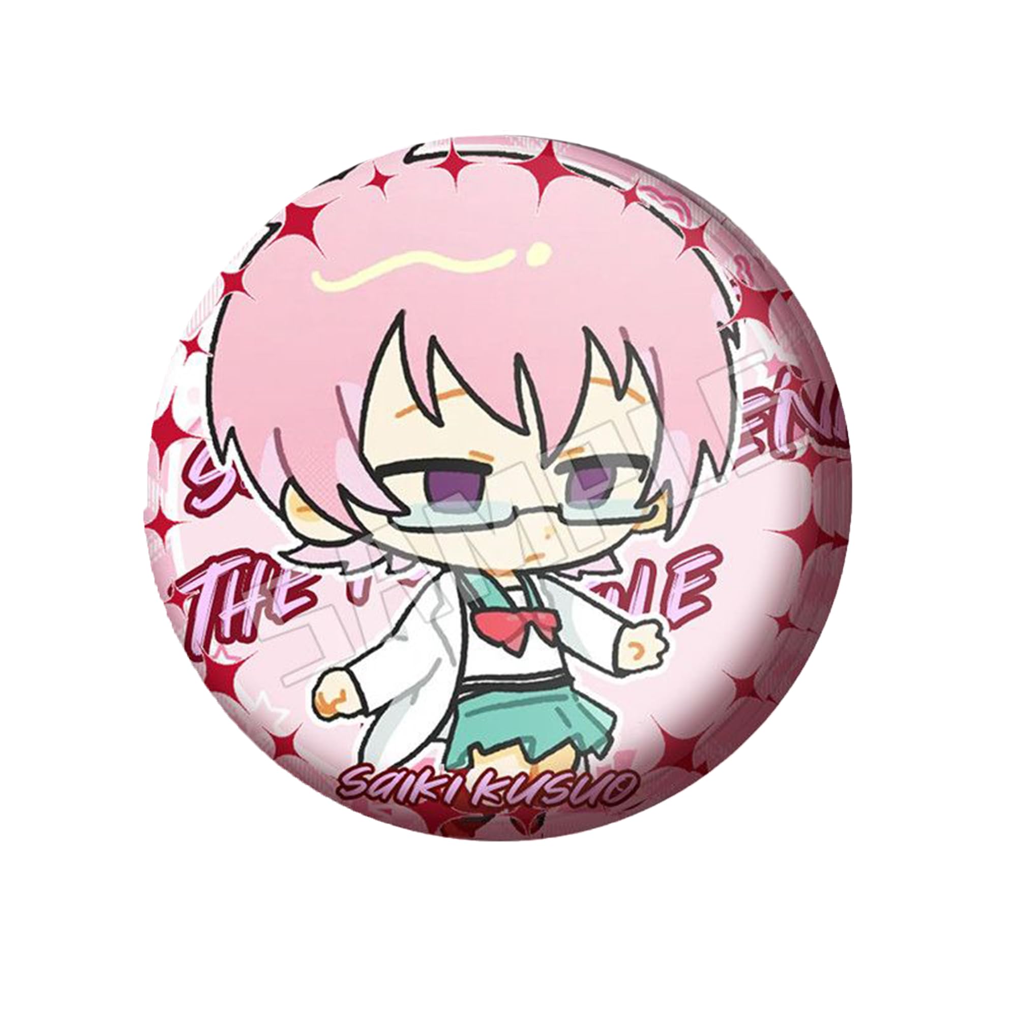 Amazon.co.jp: [HESHI] 斉木楠雄のΨ難 周辺 缶バッジ 9枚セット 斉木