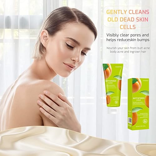 Miniatura 7 de Exfoliante corporal para mujeres y hombres, KP Bump Eraser Butt Scrub para uso en la ducha, tratamiento de queratosis pilaris para exfoliante de