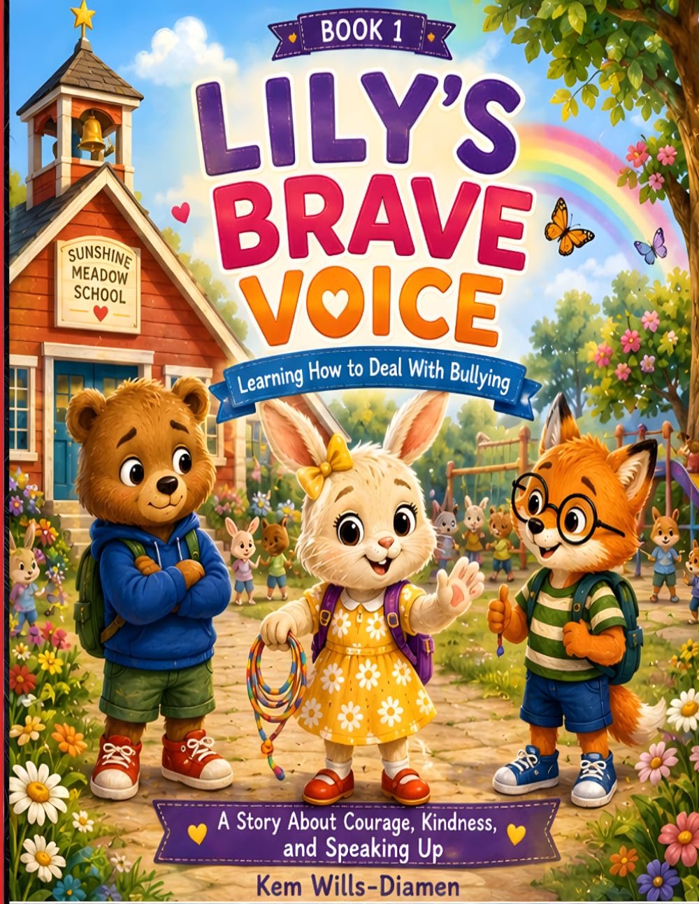Lily's Brave Voice: Learning How To Deal With Bullying (The Sunshine Meadow School Series)