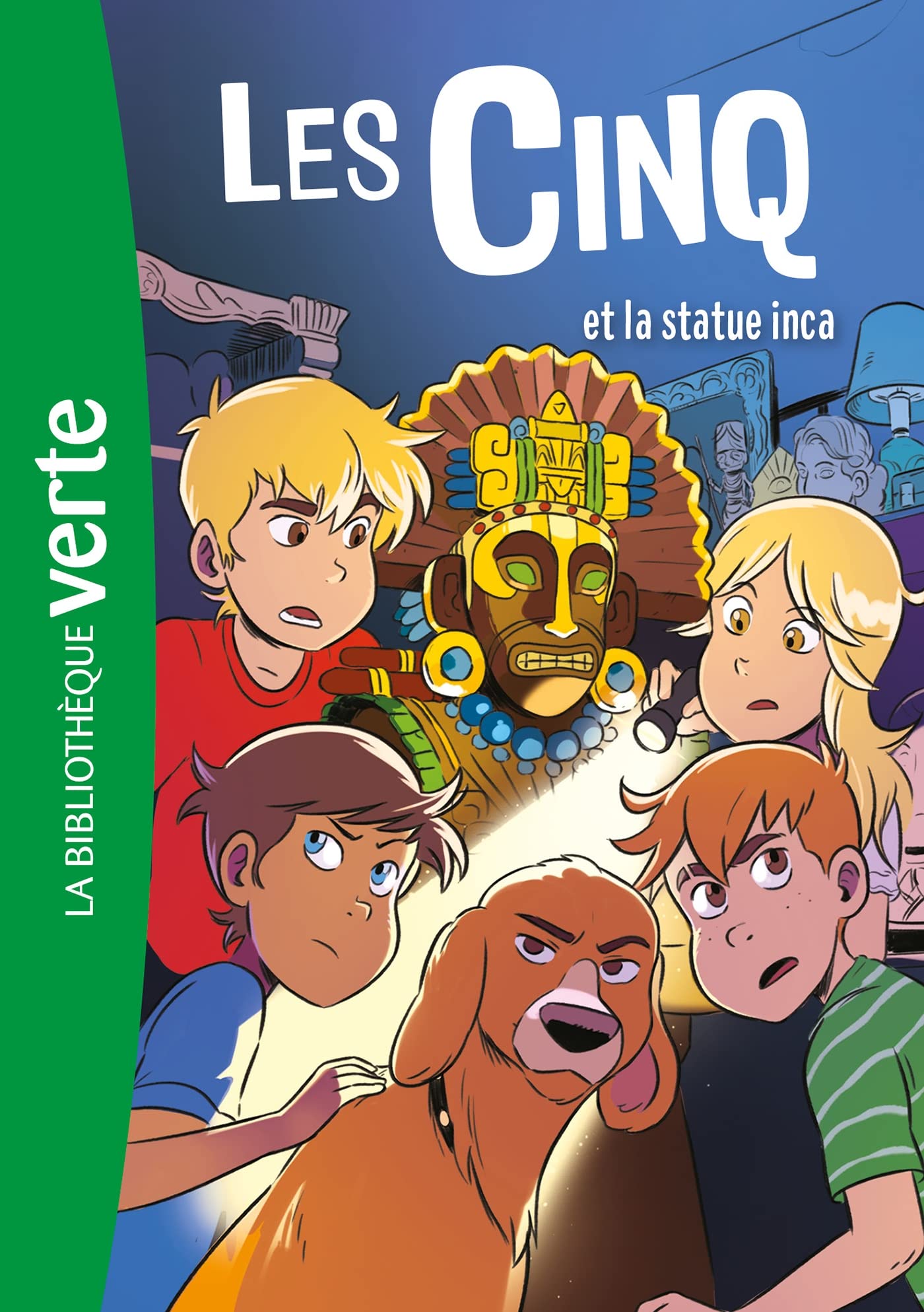 Les Cinq (nouvelle édition), Tome 29 - Les Cinq et la statue inca