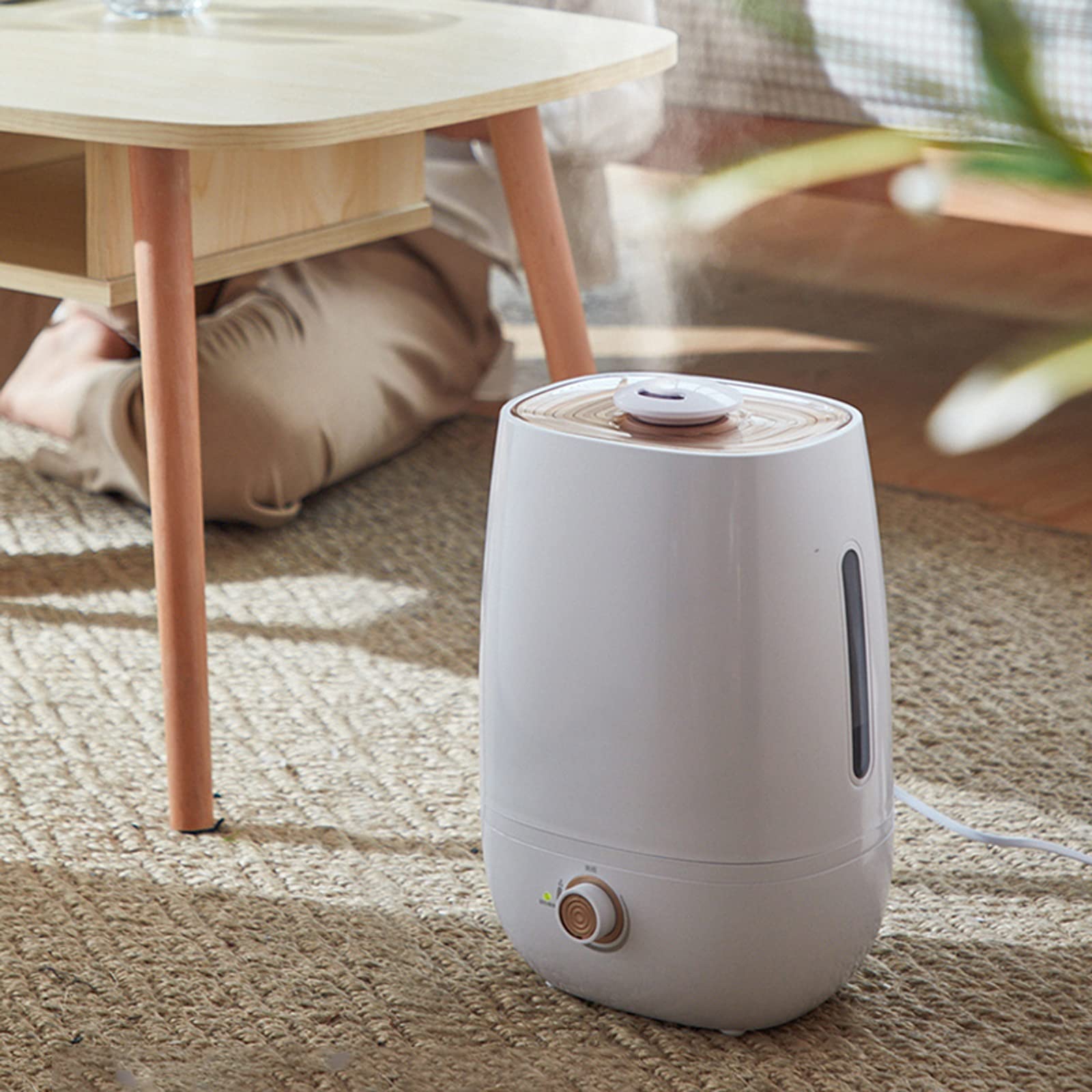 SUNESA Humidificador Ultrasónico Humidificador de Niebla Fresca ultrasónica: la Unidad Premium dure tohours con un Funcionamiento con susis silenciosos, Apagado automático Humidificador de Aire