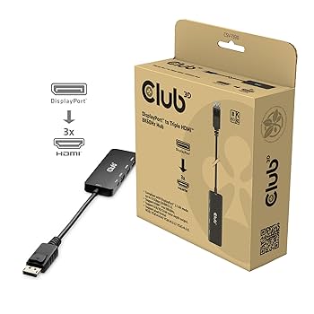 分配器・切替器 Club3D USB A to DisplayPort CSV-1477 Amazon.co.jp: Club3D SenseVision USB A to DisplayPort 1.2