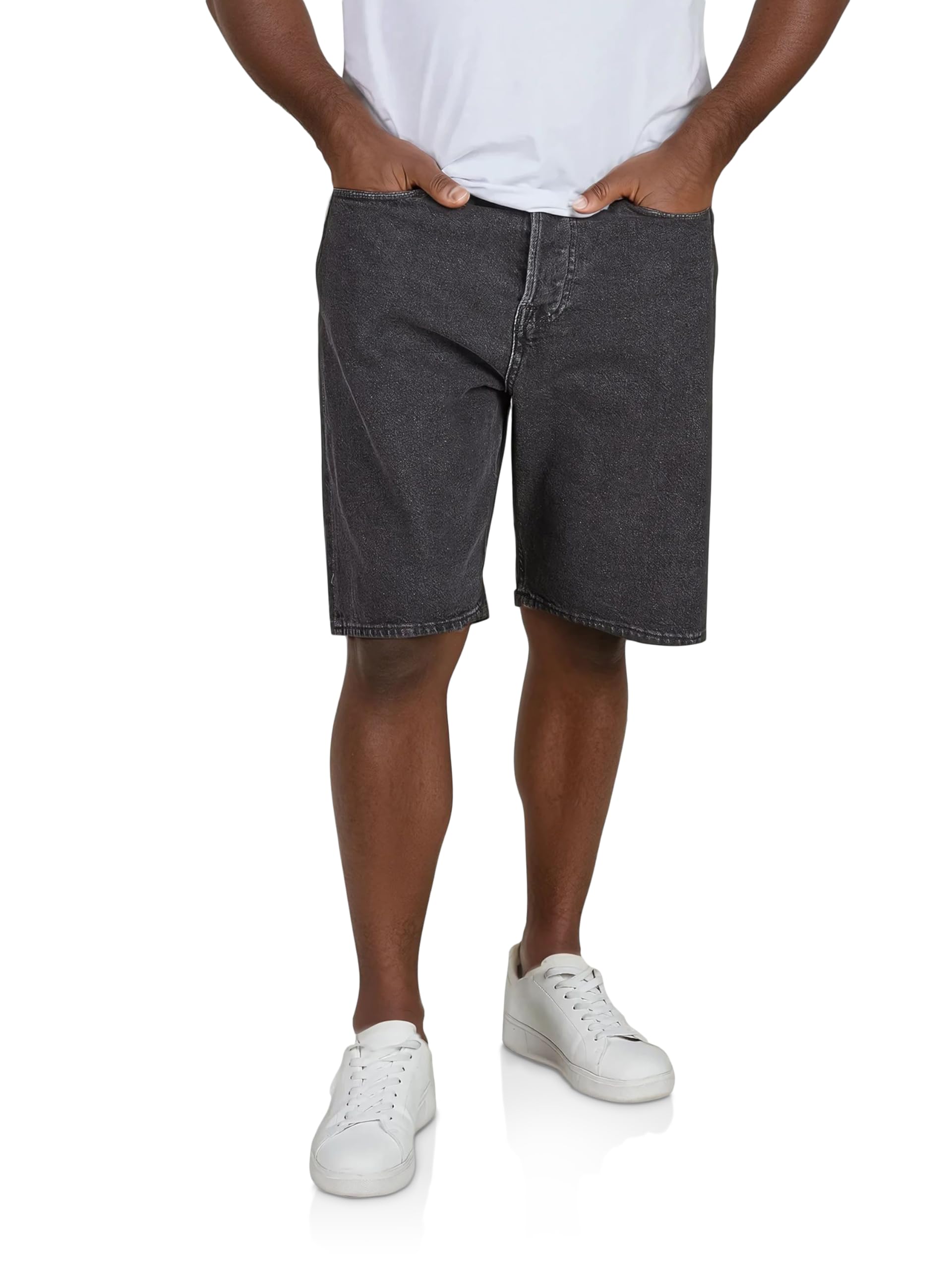 JACK & JONES Herren Kurze Hosen Bermuda Shorts Sommer Denim Einfarbig