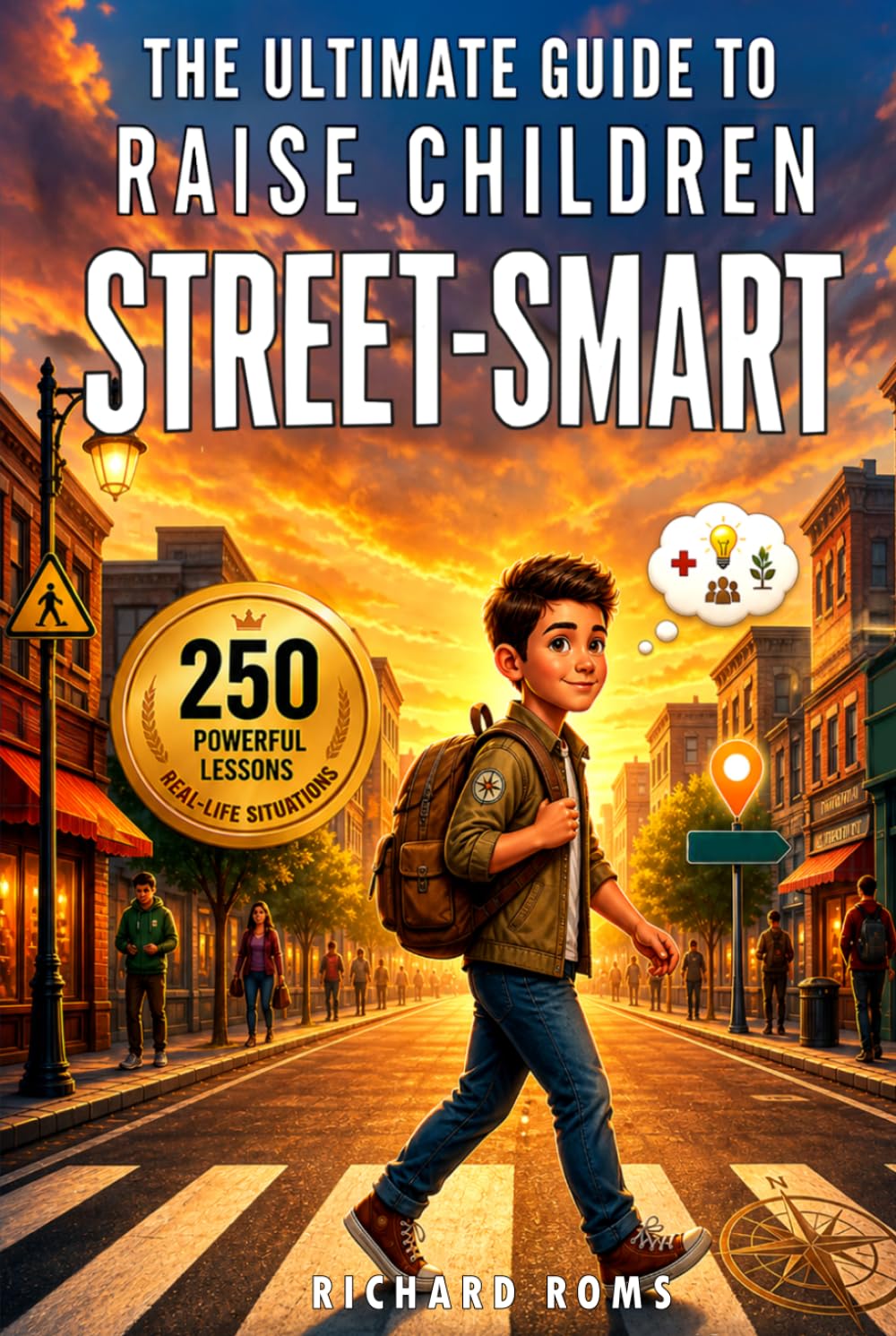 The Ultimate Guide to Raise Children Street-Smart: 250 Powerful Lessons & Real-Life Situations to Build Confident Kids. Stay Aware, Avoid Being Fooled & Make Smarter Decisions in the Real World