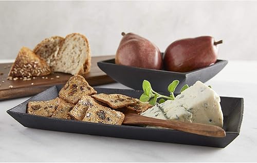 Miniatura 2 de 47th & Main Bandeja de servir de hierro fundido duradera, 10.2 x 5.80 pulgadas, rectangular