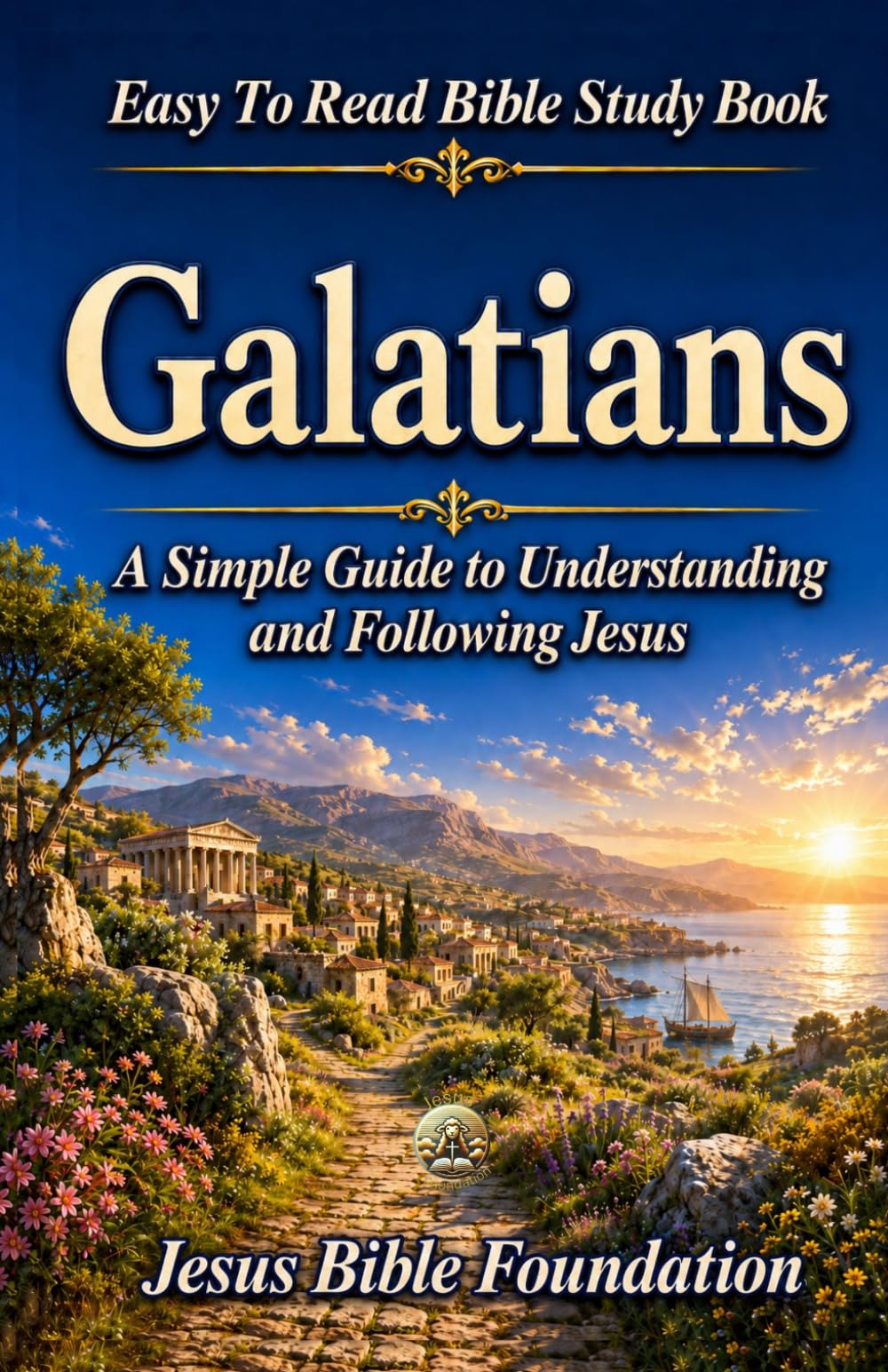 Easy to Read Bible Study Book Galatians: A Simple Guide to Understanding and Following Jesus