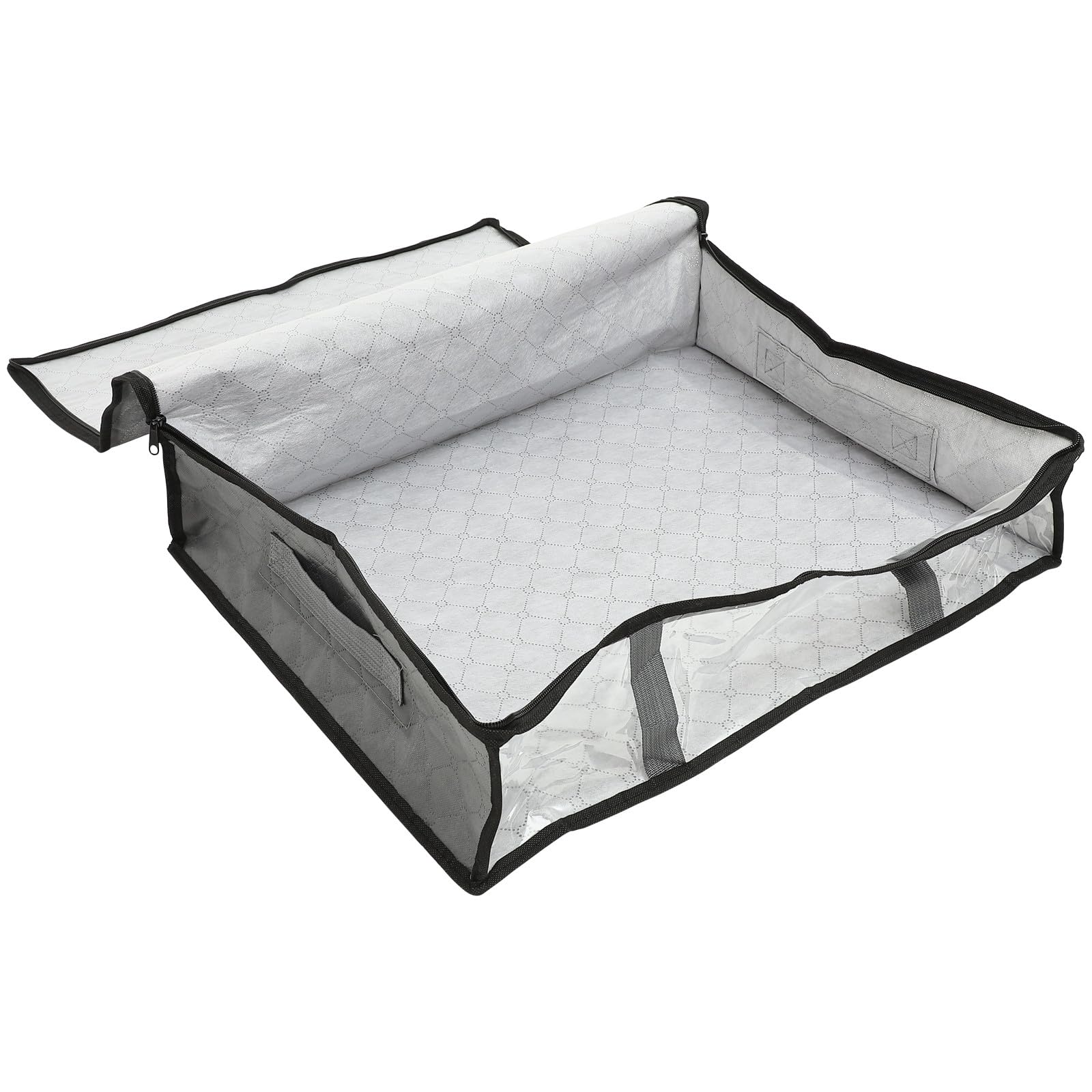 Bolsa de almacenamiento debajo de cama Veemoon de tela no tejida para guardar ropa y mantas