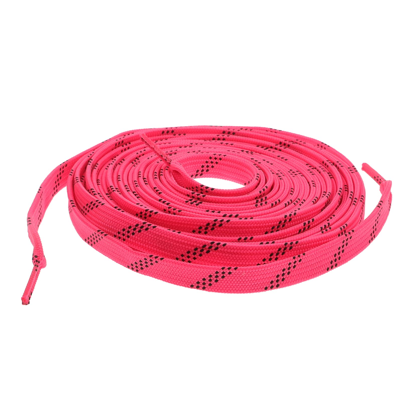 GLSTOY 1 Pair Polyester Shoelaces for Ice Skates Neon Pink Roller Skates Laces Wide Shoelaces for Skating Shoes