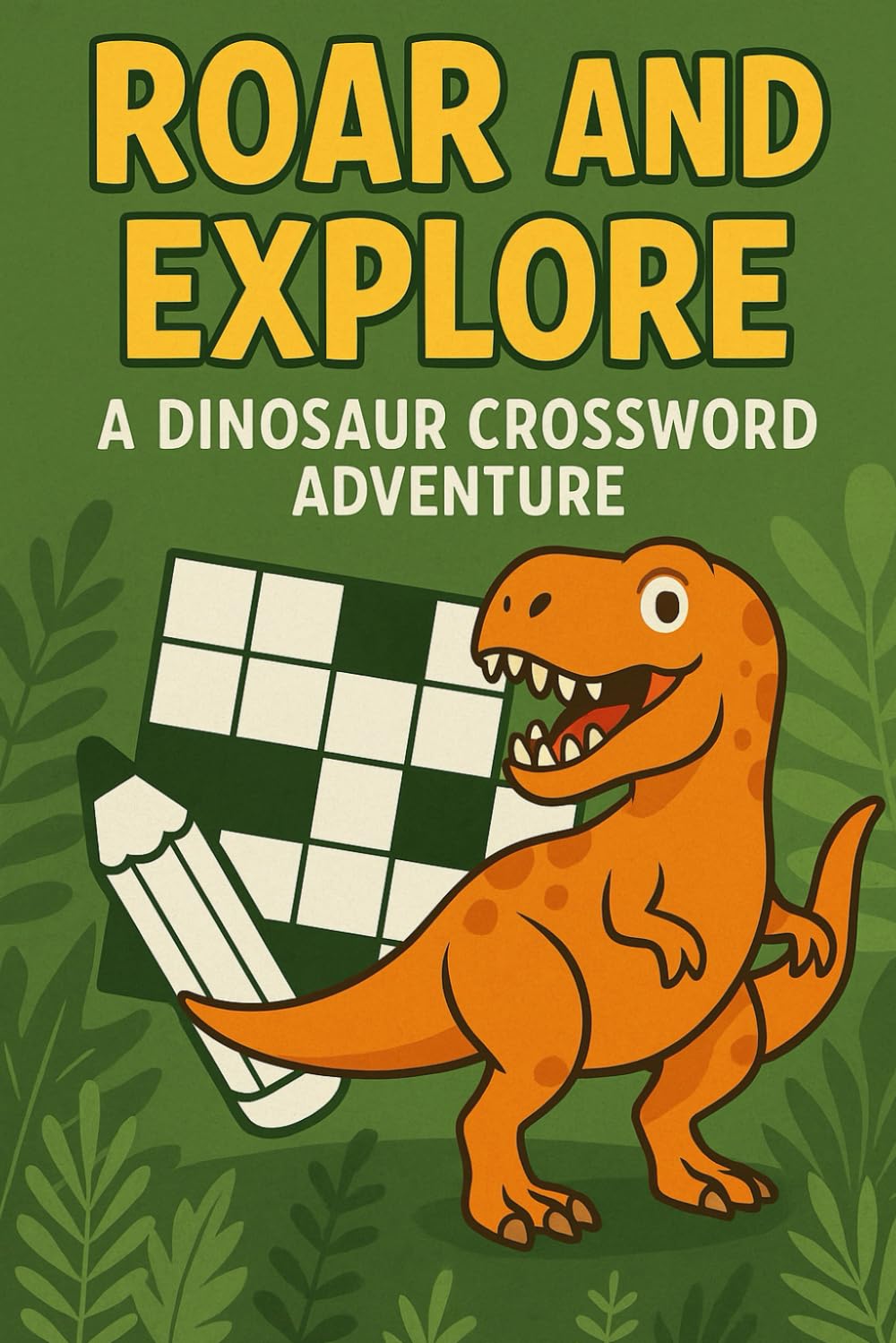 Roar & Explore: A Dinosaur Crossword Adventure