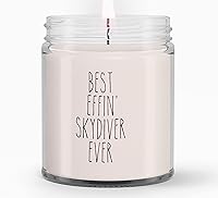 Vista 19 de Navidad, regalo de cumpleaños para terapeuta ocupacional Best Effin' terapeuta ocupacional nunca vela, velas de soja natural 9Oz Ak4237